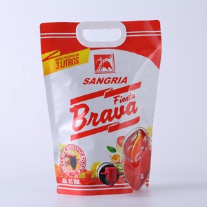 De Biodegradable de papel de aluminio bolsa de vacío en <span class=keywords><strong>caja</strong></span> de <span class=keywords><strong>vino</strong></span> líquido bolsa en <span class=keywords><strong>caja</strong></span> 3L <span class=keywords><strong>con</strong></span> caño <span class=keywords><strong>grifo</strong></span> - Product Image 2