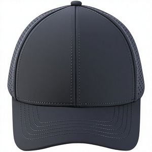 Gorra Snapback Gris de 6 Paneles, Malla Transpirable, Ajustable, Unisex, Casual para Exteriores, Primavera Verano, Adulto - Product Image 2