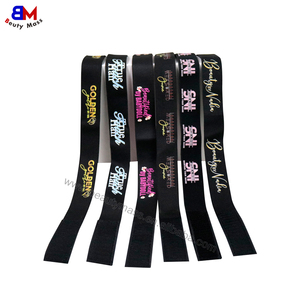 Bán Buôn Tùy Chỉnh Ren Tan Ban Nhạc Ren Ban Nhạc Với Logo Sang Trọng Có Thể Điều Chỉnh Đàn Hồi Tóc Ban Nhạc Cho Tóc Giả - Product Image 2