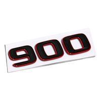 Emblème DOS BITURBO 800 pour B Rabus Merce-des-Benz Biturbo Coupé Cabriolet, autocollant de logo de voiture pour accessoires extérieurs automobiles