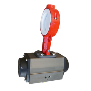 PLC <strong>GEFA</strong> 5.5 AP5.5SR Pneumatic Slewing Actuator Spring Returned -New- Warranty Product - Product Image 1