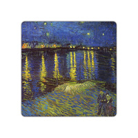 Nappe de table Van Gogh en caoutchouc imperméable, antidérapante et silencieuse, pour Mahjong américain, idéale pour les divertissements et les fêtes