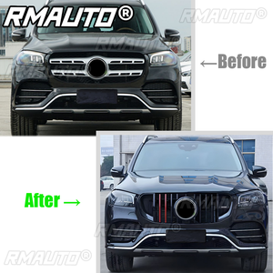 Rejilla de Parachoques Delantero para Mercedes Benz Clase GLS X167 2020 2021 2022 GLS450 GLS580, Estilo Brabus Racing - Product Image 4
