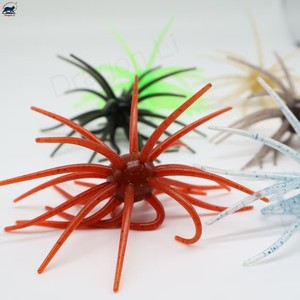 Leurre souple en TPE en forme d'ormeau flottant, 9g, <span class=keywords><strong>11cm</strong></span>, 6 couleurs, haute élasticité, résistant à la déchirure, pour montage sans lest - Product Image 4
