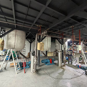 <b>Vacuum</b> Reactor Homogenizer Stainless Steel Jacketed Mixer High Pressure Stirred Tank - Product Image 5