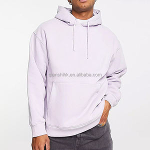 เสื้อมีฮู้ดผ้าฟลีซผ้าหนามีฮู้ดโอเวอร์ไซส์โอเวอร์ไซส์แบบสวมศีรษะโอเวอร์ไซส์ทำจากผ้าฝ้ายผ้าคอตตอน100% ฝรั่งเศส - Product Image 3