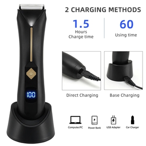 Recortadora Eléctrica Lavable para Hombres y Mujeres, Depiladora, Afeitadora Corporal, Kit de Cuidado de la Barba, Recortadora de Pelo - Product Image 4