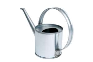 Bidon d'eau 1L Arrosoir en métal galvanisé Fournitures Outils pour plantes de jardinage d'intérieur en plein air avec poignée et bec verseur - Product Image 3