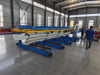 Grue automatique d'empileur de station de réception de panneau de toit fabriquée en Chine