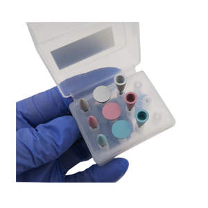 Juego de fresas dentales para pulir cerámica RA Shank Pulidores de silicona - Product Image 2