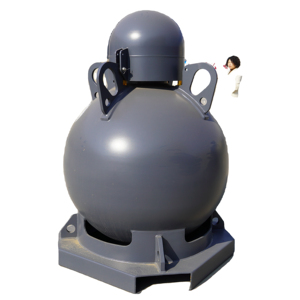 Tanque Esférico Portátil de Acero Inoxidable T22 de 1.6cbm 316L (Tanque a Presión Portátil T22 <span class=keywords><strong>ISOTANK</strong></span>) - Product Image 1