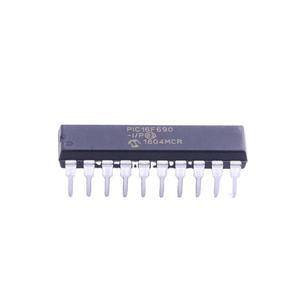 ไมโครคอนโทรลเลอร์ IC 16F ของแท้ใหม่ 8 บิต 20MHz 7KB (4K X 14) FLASH DIP20 PIC16F690-I/P - Product Image 1