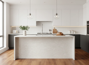 Dalles de quartz vietnamien jaune citron, grandes dalles modernes pour hôtels, hôpitaux, salles de bain, cuisines, plans de travail de salle de bain, conception de modèle 3D - Product Image 2