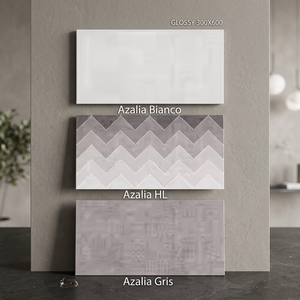 Vente flash, prix bas, carrelage mural en porcelaine polie numérique 30x60cm, carrelage décoratif pour cuisine 12x24, carrelage céramique 30x60cm pour mur de cuisine - Product Image 3