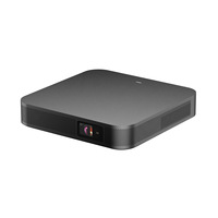 Projecteur DLP CatVision S100 Pico 1080P 700 Lumens compatible 4K, batterie intégrée 2-3h, écran tactile 2G+32G, portable pour les professionnels