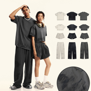 T-shirt ample en coton 100% de haute qualité, tricoté 300 g/m², respirant, pour homme, impression personnalisée de votre propre logo, coupe ample, manches courtes - Product Image 2