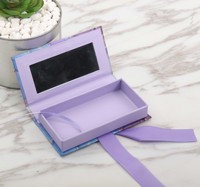 Boîtes d'emballage cosmétiques personnalisées modernes de luxe faites à la main avec gaufrage, pelliculage brillant/mat, doublure en éponge, taille et forme personnalisées, CMYK