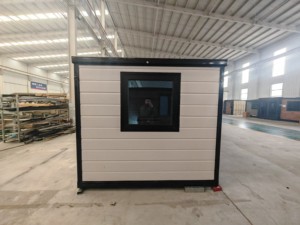 Nuovo Design Moderno Traspirante <span class=keywords><strong>Case</strong></span> Container in Acciaio da 10 Piedi per Agriturismi, Soggiorni, Appartamenti e Installazione Rapida all'Esterno - Product Image 3
