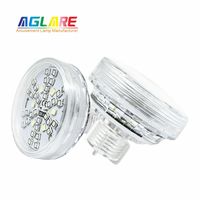 Aglare Luz LED de Píxeles RGBW de 60MM para Exteriores, Luz Puntual de 24V AC para Temática de Atracciones, Ideal para Noria