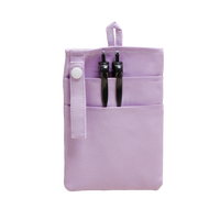 Snel drogende verpleegsterspenhouder, gepersonaliseerde kleur, polyester spandex, praktische penzak met clip voor dokters
