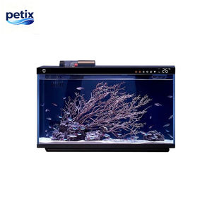 Akuarium Ikan Pintar Petix Glass, Akuarium Ekologis Desktop Cerdas dengan Sistem Pencahayaan dan Kotak Makan Otomatis Kontrol WIFI - Product Image 1