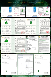 Collier pendentif en jadéite de haute qualité en cristal blanc, forme classique de courge, pour cadeau d'anniversaire pour femme - Product Image 4