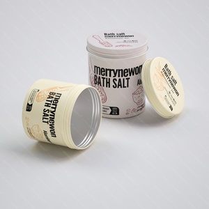 Custom Capacity Aluminum Tin Container Airtight Storage for <b>Bath</b> <b>Salts</b> and Cosmetic Packaging with Custom Color and Screw Cap - Product Image 4