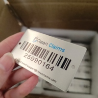 Etiqueta de Número de Serie de Código de Barras de Metal de Aluminio con Impresión UV Personalizada, Etiqueta Adhesiva de Código QR Aleatorio de Acero Inoxidable