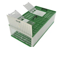 Cage à pigeons pliable en plastique pour l'élevage, avec système de sélection de la marche