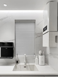 25mm rộng với 0.18mm Độ dày C hình dạng thanh nhôm Rèm Venetian cho rèm cửa sổ 98% mất điện và điều chỉnh ánh sáng - Product Image 6