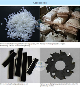 G80 tự động A3 A4 Kích thước hoàn hảo keo cuốn sách chất kết dính 60 mét nóng chảy dính cuốn sách keo máy tính ràng buộc cho RÀNG BUỘC - Product Image 4