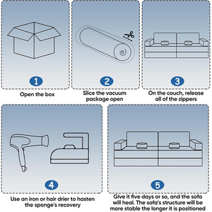 Sofá Modular de Bloques para Niños, Diseño a Cuadros con Pasamanos, Muebles para Área de Juegos Interior - Product Image 2