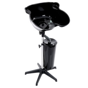 Mobilier <span class=keywords><strong>de</strong></span> salon <span class=keywords><strong>de</strong></span> beauté moderne en céramique noir pour salon <span class=keywords><strong>de</strong></span> coiffure avec shampoing bassin pour coiffeuse - Product Image 4