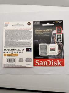 Carte mémoire SanDisk Extreme Pro originale neuve 128 Go, 256 Go, 64 Go, 512 Go jusqu'à 200 Mo/s C10 A2 V30 U3, avec adaptateur - Product Image 4