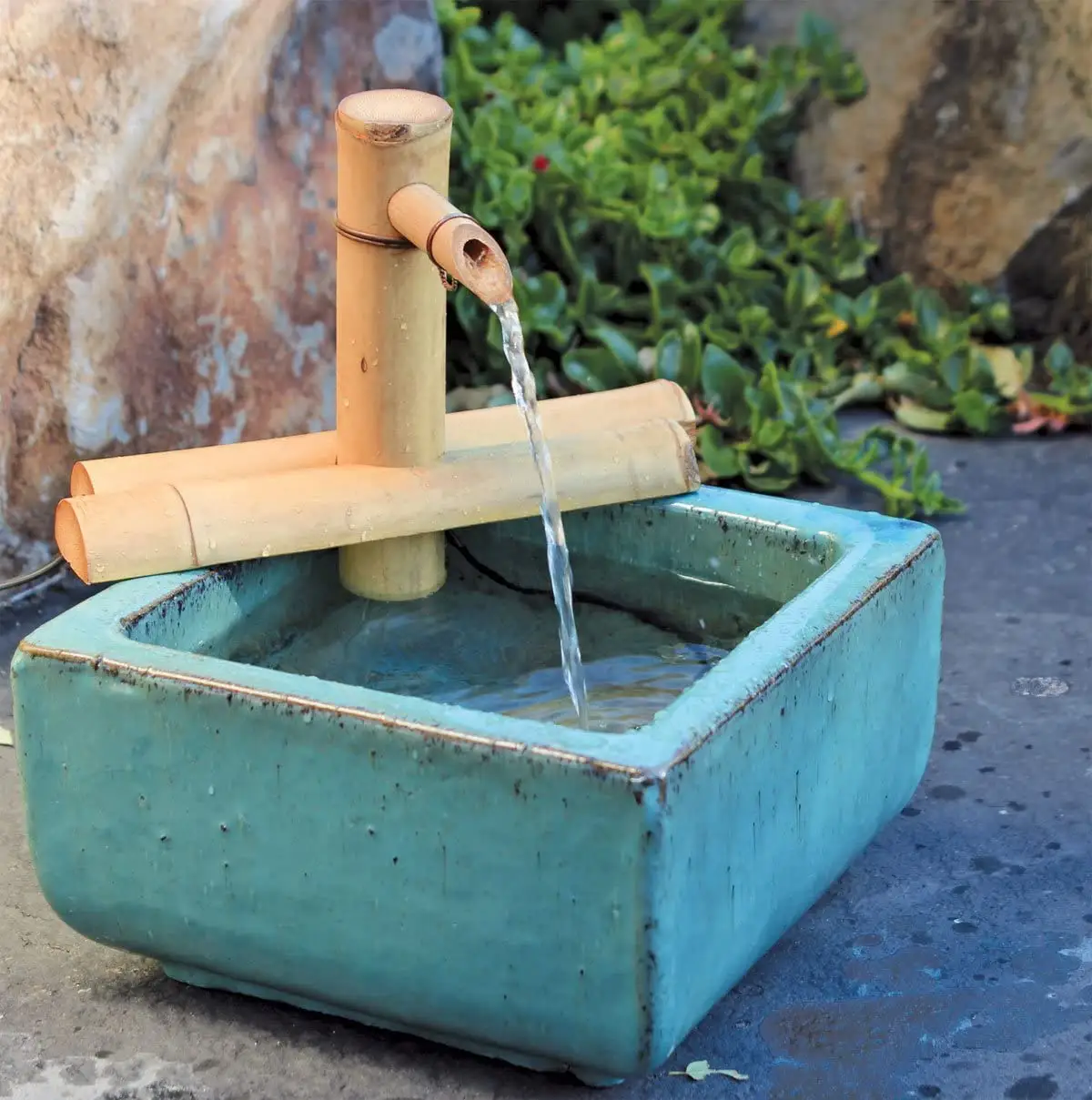 A buon mercato Zen Giardino Fontana di Acqua con Pompa