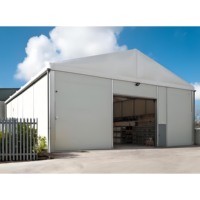 Hangar/Garaje Moderno de Acero Resistente para Almacenes y Garajes - Estructura de Alta Resistencia Q355B para Refugio de Vehículos Pesados y Aeronaves