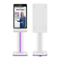 32 Inch Floor Standing LED Light LCD Interactive Touch Screen Kiosk Mall Directory Digital Signage Advertising Display Player