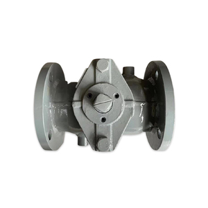 Plug Flange Carbon Steel Rubber Full Iined Soft Seal Lubricated 3 Way Plug for Thermal Insulation - Product Image 2