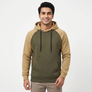 Wholesale Oversized Men Hoodies OEM Custom Logo Cotton <b>Sweatshirts</b> Heavyweight Streetwear Hoodies Direct Supplier - Product Image 1