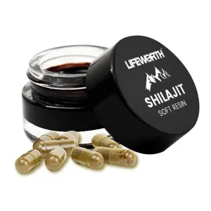 Lifeworth Stock 50MOQ Fulvic Acid Shilajit Resin Pure Himalayan Shilajit Shilajeet Salajit mumiyo Asphaltum punjabinum Lauha