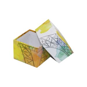 Caja de Regalo Cuadrada con Impresión Artística, Empaque de Papel Rígido, Impresión UV, Diseño Personalizado, Caja de Regalo y Artesanía de Moda - Product Image 6