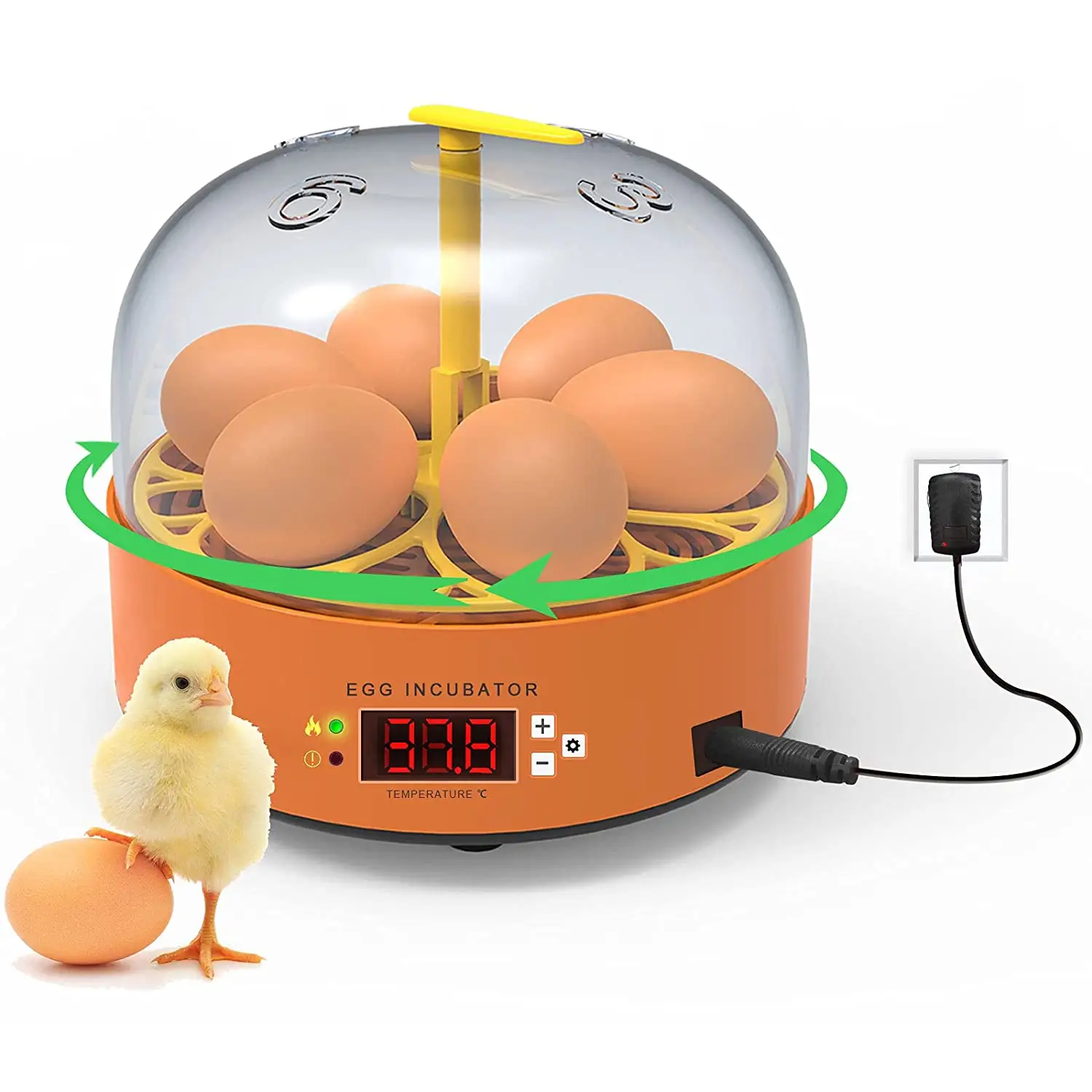 鶏の農機具卵のインキュベーター鶏のアヒルのガチョウのウズラオウムの鳥の卵を孵化させるための鶏のほうきのインキュベーター