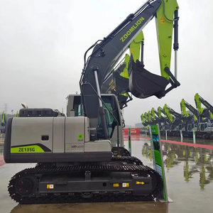 Zoomlion เครื่องขุดไฮดรอลิกตีนตะขาบ0.55cbm ถัง14ตัน ze135e-10รถขุด - Product Image 1