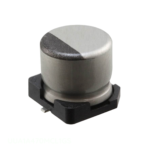 Original UUA1A470MCL1GS Surface Mount CAP ALUM 47UF 20% 10V SMD 47 uF <b>Capacitor</b> - Product Image 1