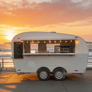 Van Food Truck Coffee Trailer <b>Baked</b> Potatoes Food Truck Full Kitchen Food Trailers <b>Equipped</b> Mobile Trailer - Product Image 5