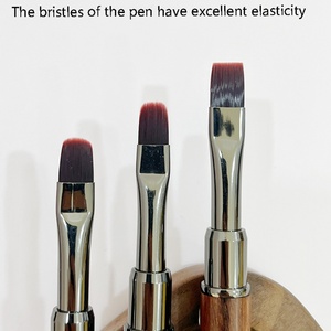 High Quality Custom-Made Nail <b>Brush</b> with Nylon Wood Handle Popular Style Customized Nail Line <b>Brush</b> Direct From the Supplier - Product Image 5