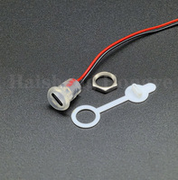 IP65 USB Type C Montage sur panneau Prise femelle 2 broches vers connecteur JST PH2.0 Câble de charge