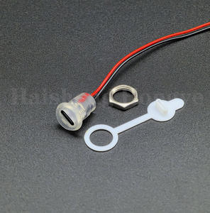 IP65 USB Typ C Buchse für Schalttafel einbau 2-polig an JST PH2.0-Anschluss ladekabel - Product Image 5