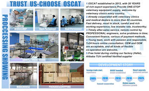 Table élévatrice <span class=keywords><strong>vétérinaire</strong></span> OSCAT en acier inoxydable 304 ET-39, anti-corrosion, réutilisable, hauteur réglable, roues, utilisation facile, chirurgicale - Product Image 4