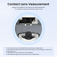 Alat Ukur Lensa Laboratorium Optik Presisi Tinggi Aist Optics LM-260 dengan Printer untuk Toko Optik